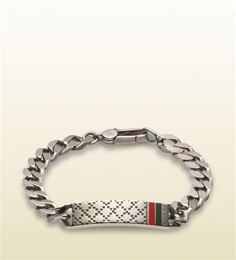 gucci letter bracelet|gucci bracelets for men.